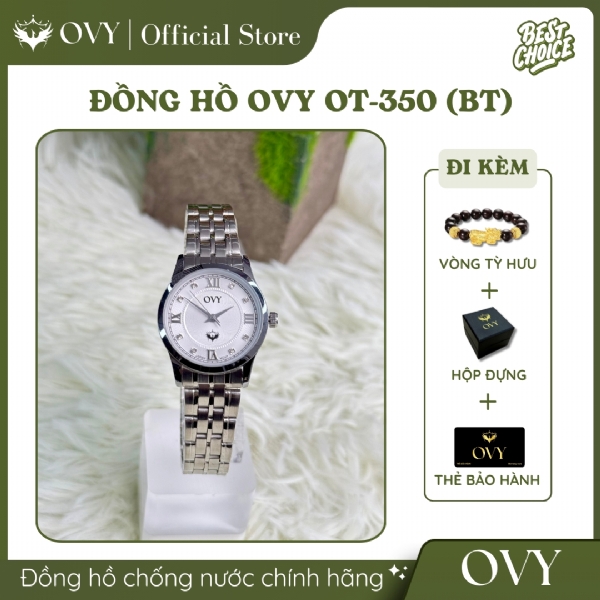 Đồng Hồ Nữ SILVER ROMAN OVY OT-350 Đồng Hồ Nữ SILVER ROMAN OVY OT-350
